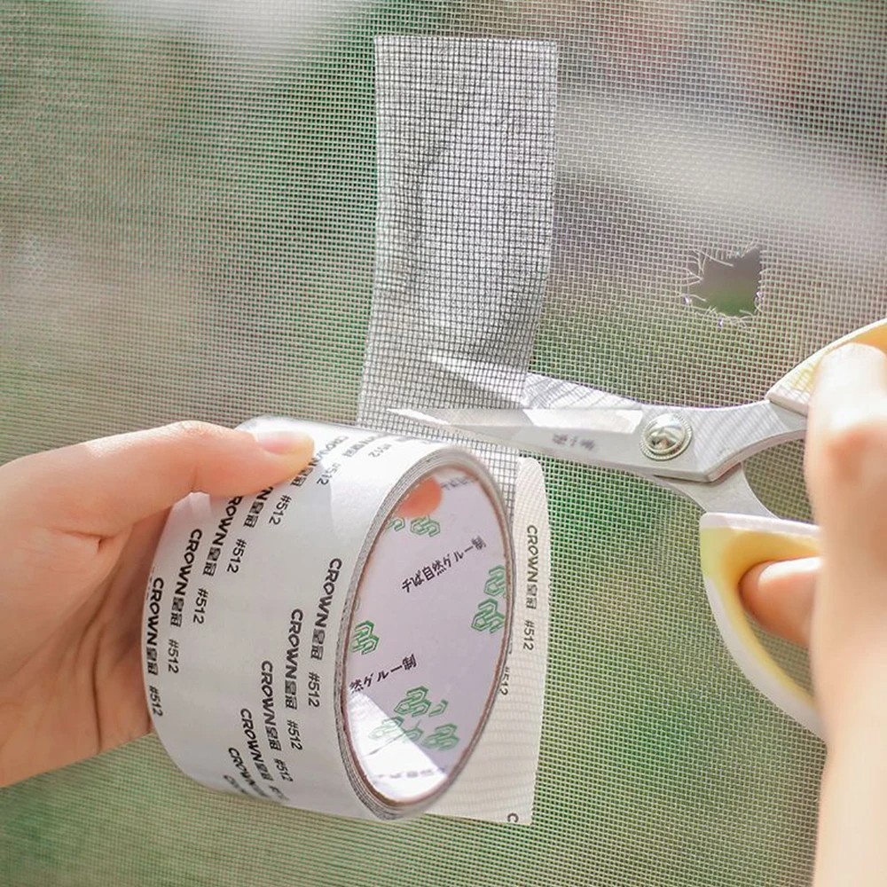 Screen Repair Adhesive Tape Mesh Patch for Window and Door Netting 2 Inch x 79" gallery