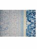 Machine Woven Cross Weave Polyester 2'6'x9'10' Runner Area Rug Oriental Blue BBH gallery