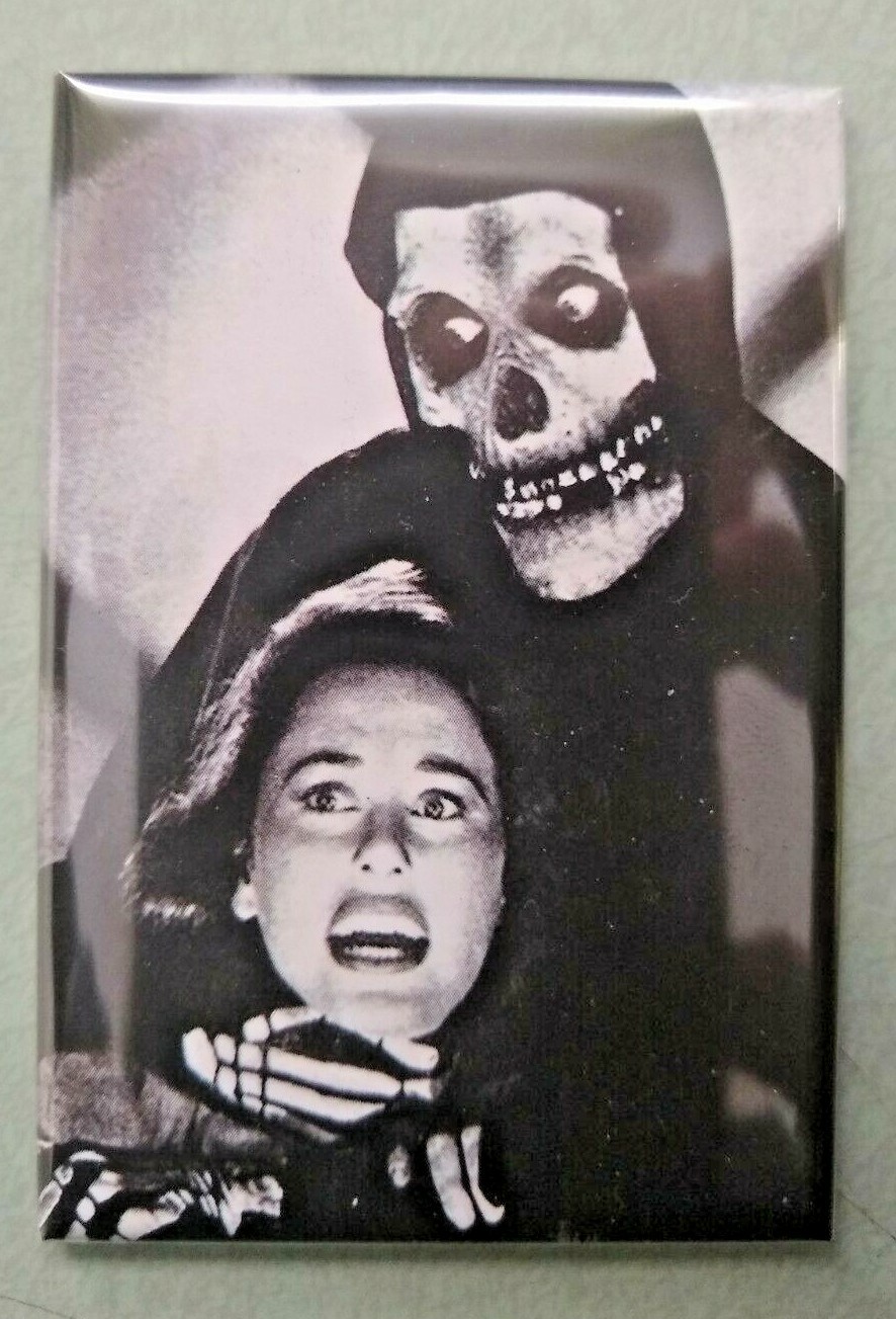 Crimson Ghost 2 by 3 Inch Metal Refrigerator Magnet Misfits skull logo fridge gallery