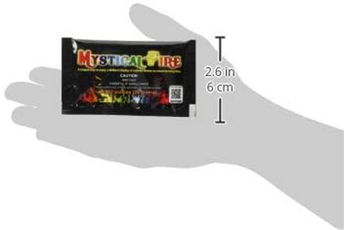 Mystical Fire Flame Colorant, 25-Count Color Changer for Indoor or Outdoor Use gallery