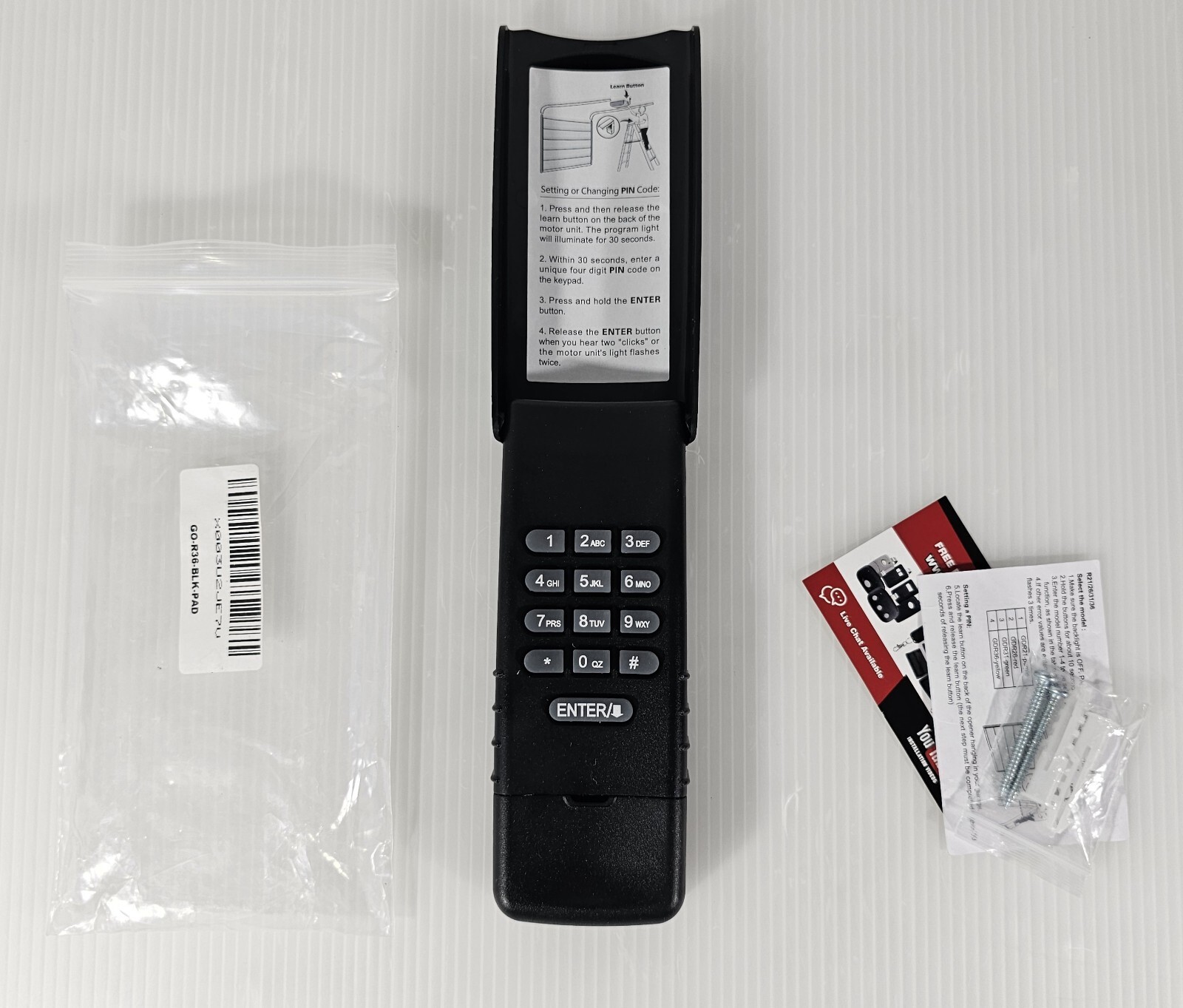 Universal GD-R36 Keypad Garage Door Opener Remote Control Keypad gallery