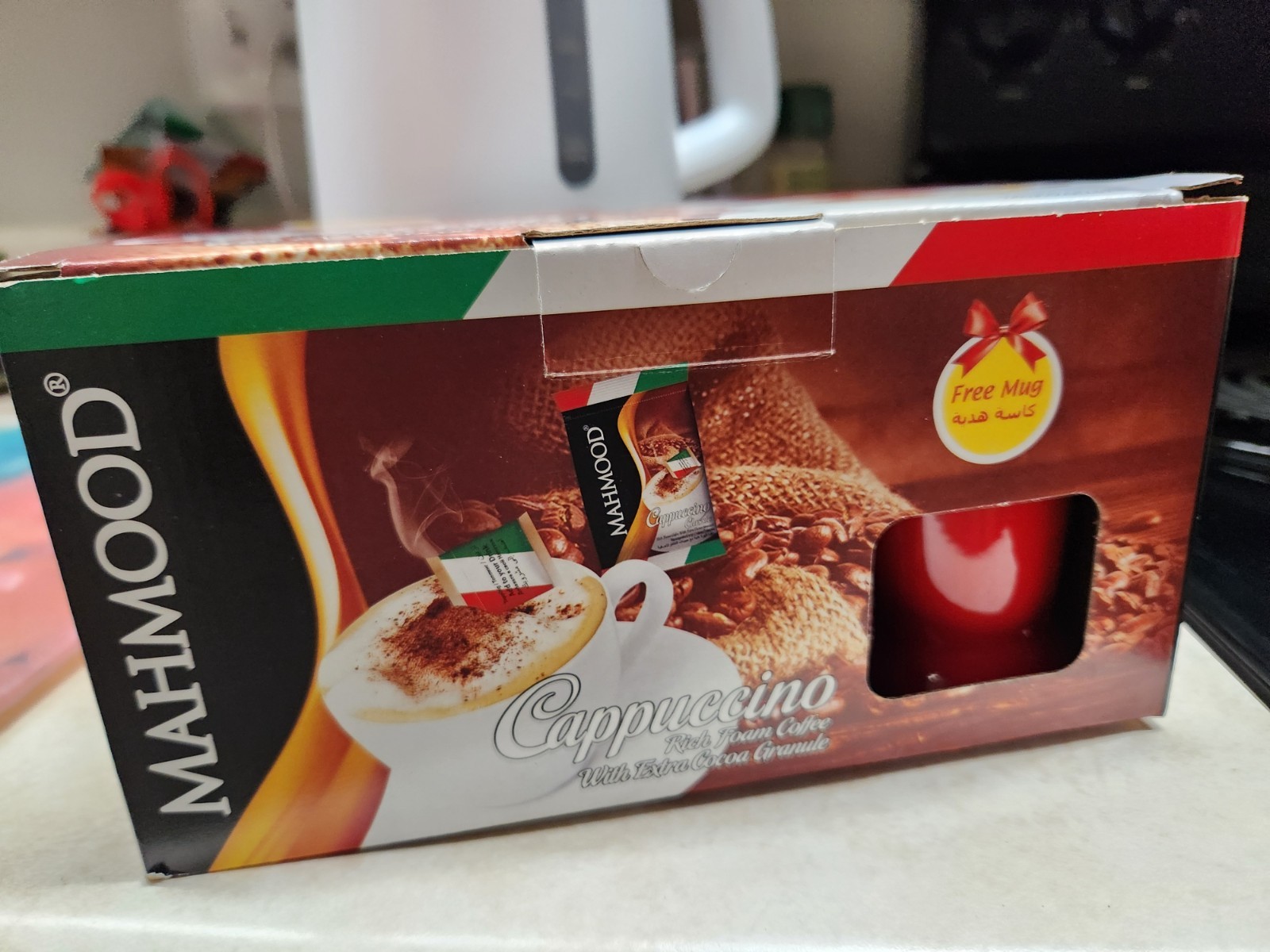 Mahmood Coffee Cappuccino with Chocolate AND FREE MUG! gallery