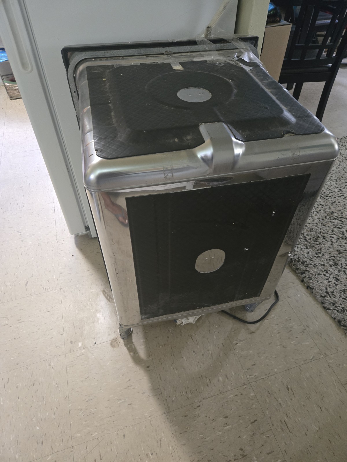 Maytag Portable Freestanding Stainless Steel Dishwasher, Top Controls, Sanitize gallery