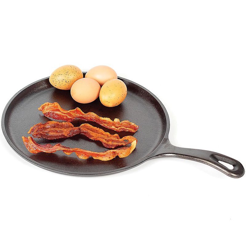 Lodge Logic Cast Iron Old-Style Round Griddle gallery