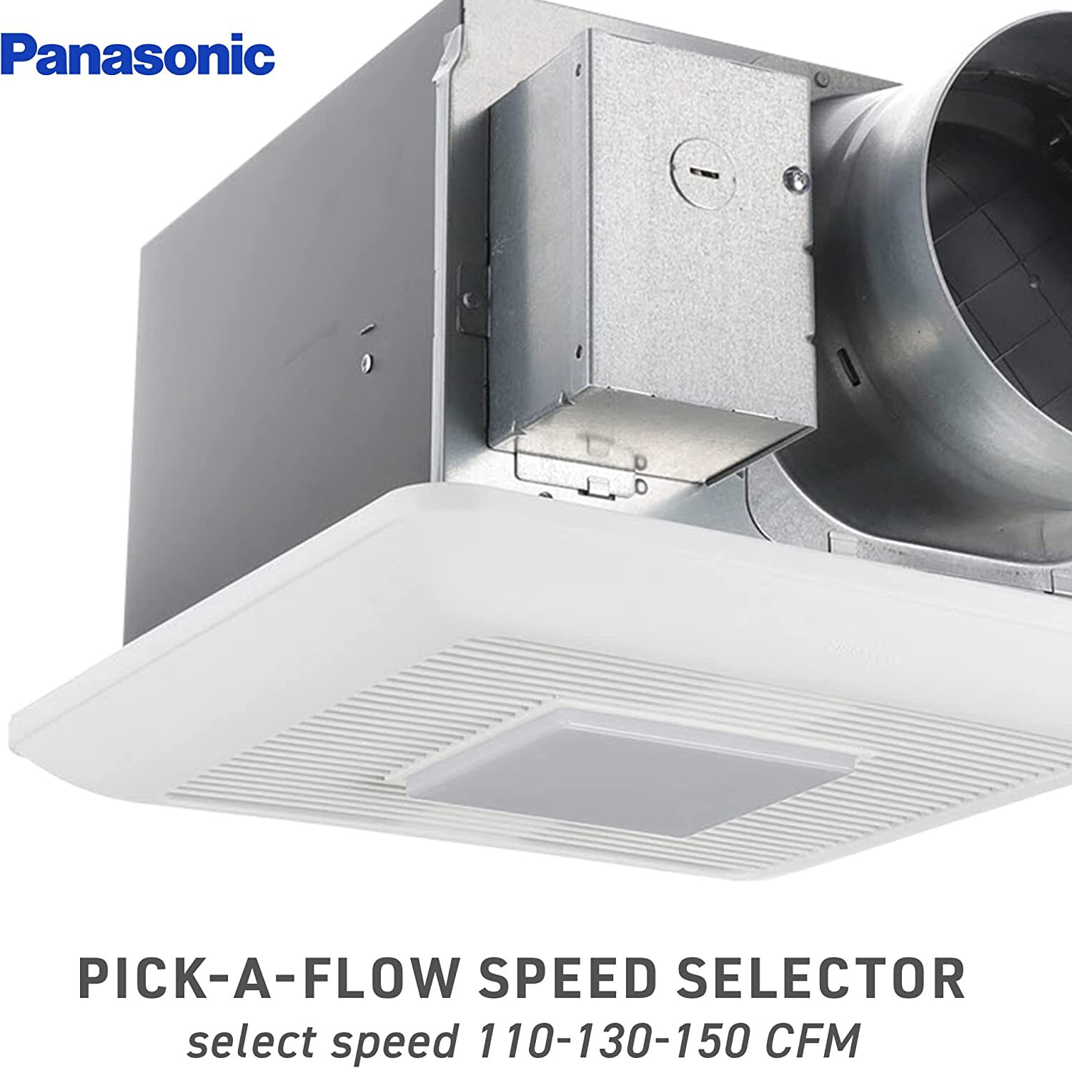 Panasonic FV-1115VQL1 WhisperCeiling DC Bathroom Ventilation Fan with LED Light gallery