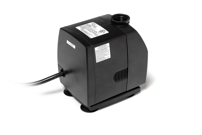 Jebao WP-2000 Submersible, Hydroponics, Aquaponics, WP2000 - 530gph, Black gallery