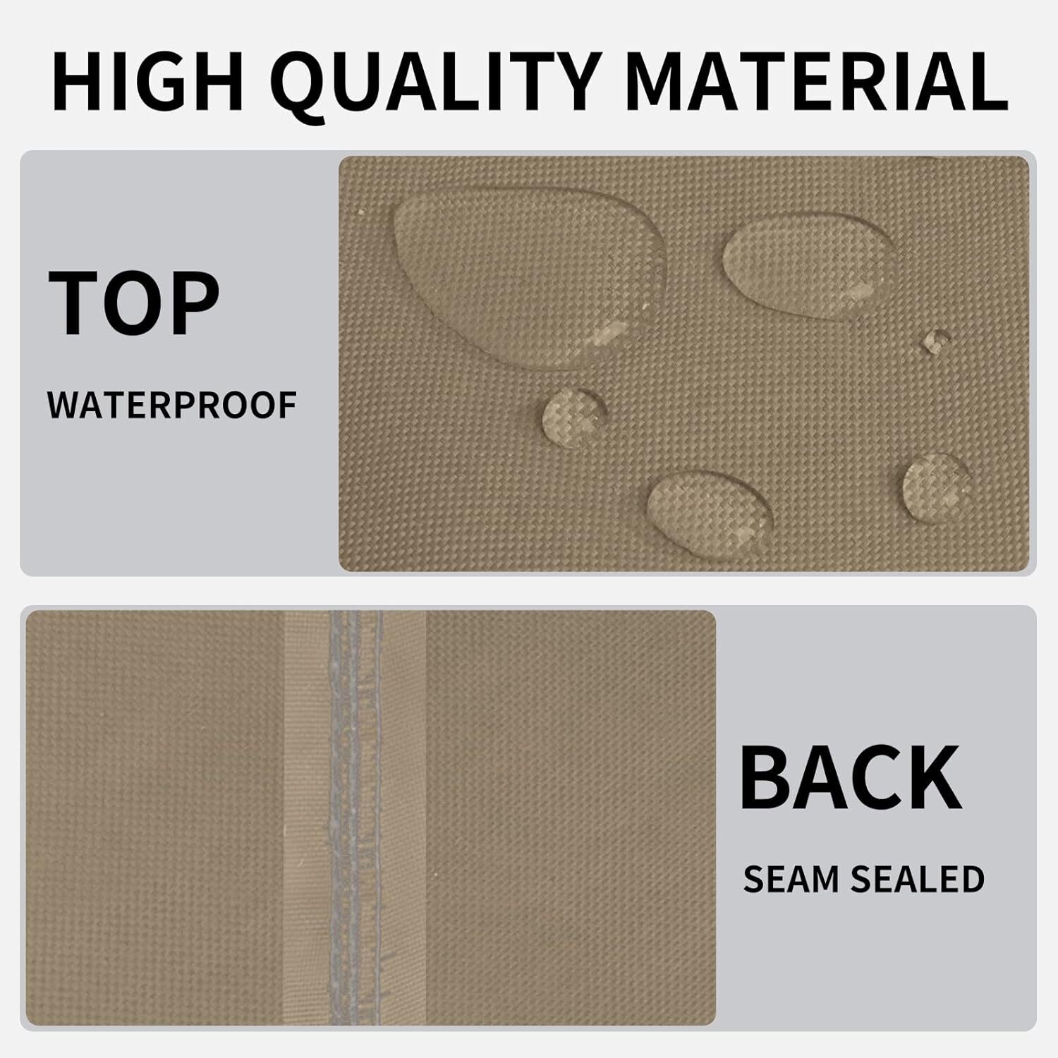 Outdoor Fire Pit Cover, Round/Square/Rectangular Waterproof & Weatherproof Cover gallery