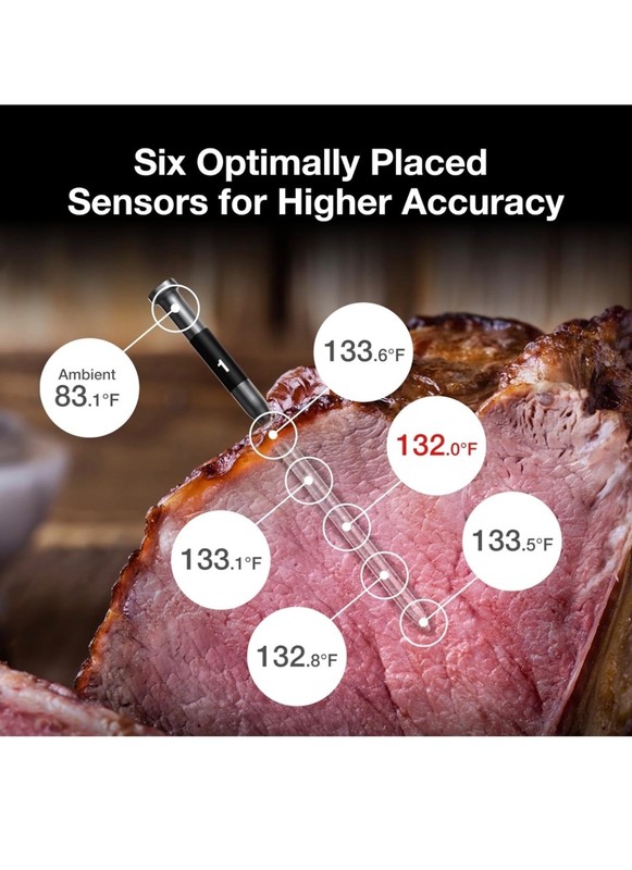 ThermoHaven P2 Wireless Meat Thermometer | Smart App Control | Grill BBQ Smoker gallery