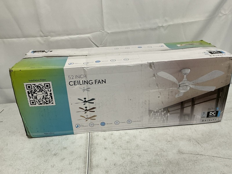 Sofucor 52" Smart Ceiling Fan, Indoor/Outdoor Ceiling Fans w gallery