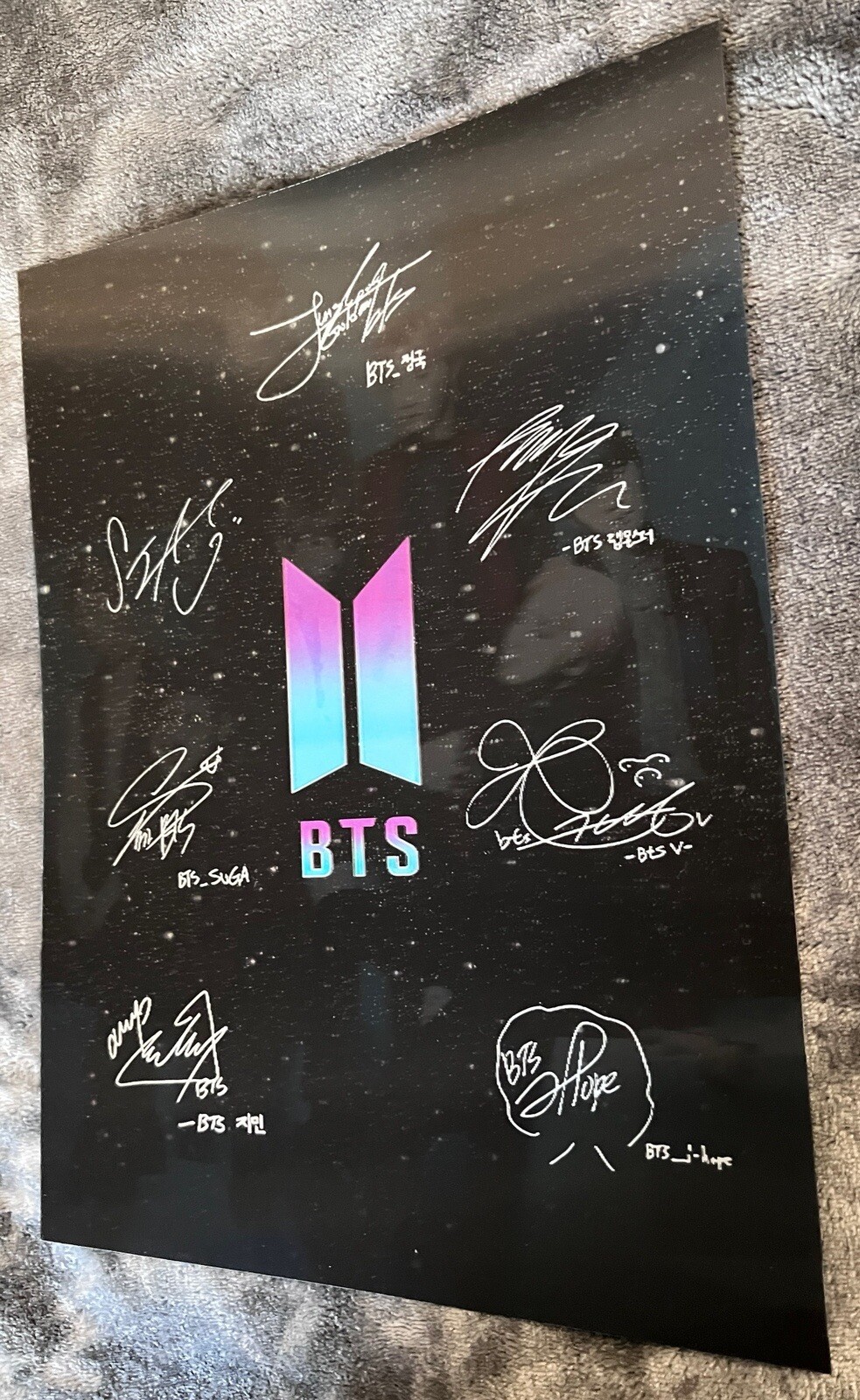 BTS-Jin、SUGA、j-hope、RM、Jimin、V、Jung Kook,3D Poster, 3D Effect ,3 images In One gallery