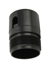 Plumb Pak PP855-39 Black Plastic Long Lasting Threaded Vent Connector 1-1/2 in.