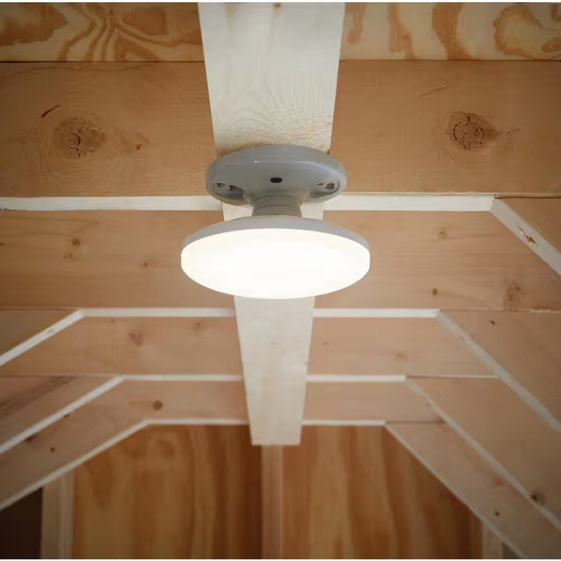 125-Watt Equivalent Wide Surface Non-Dimmable LED Light Bulb Bright White (1-Pac gallery