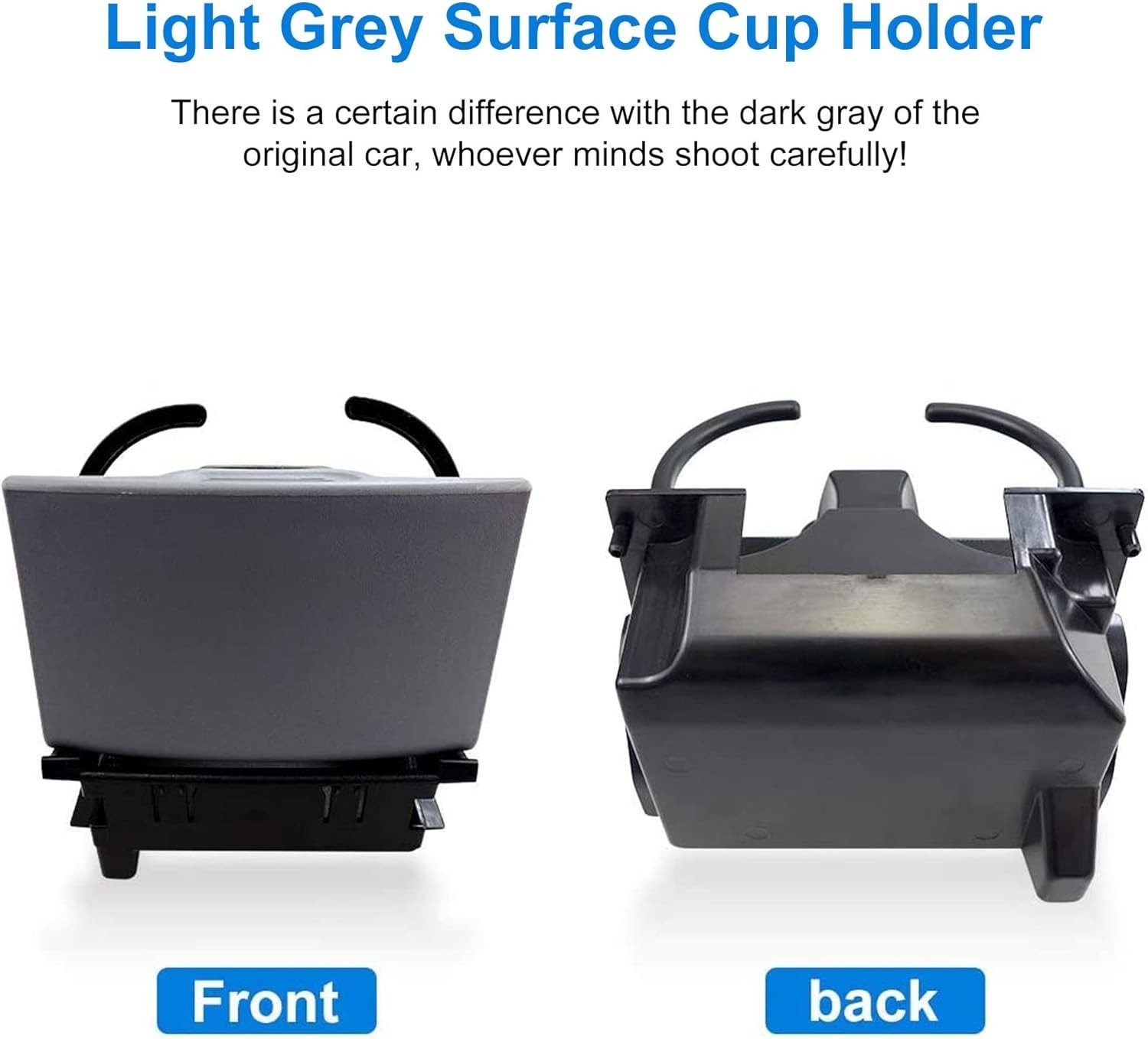 Cup Holder for Pathfinder Xterra Frontier Rear Seat Console Replace Black gallery