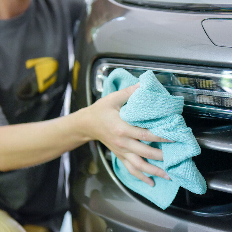 Bulk Microfiber Towel Cleaning Cloths All-Purpose 16"x16" No Scratch Detailing gallery