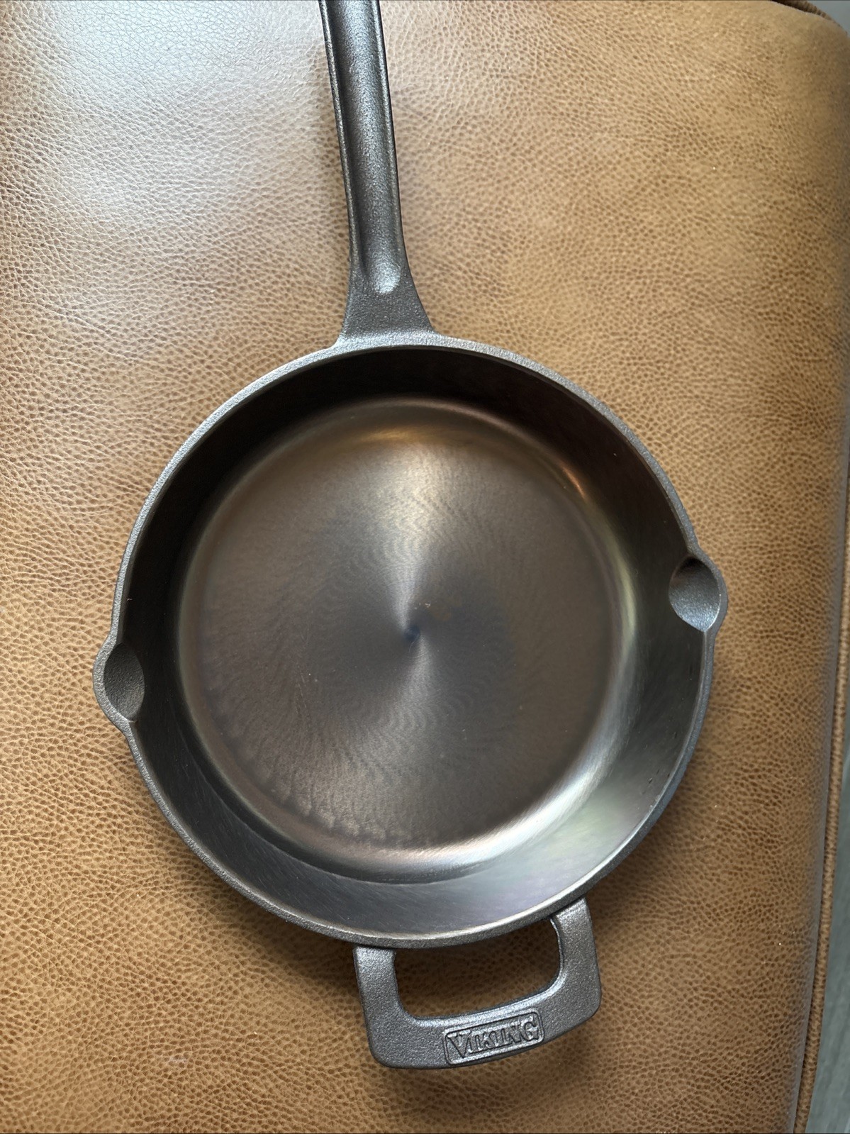Viking 10" Bronze Cast Iron Frying Pan - PFAS-Free, Oven Safe 500° $279 New gallery