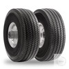 10 Inch Solid Polyurethane Tire 4.10/3.50-4 Tire, 10" Flat Free Wheels with 5/8" gallery