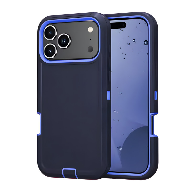 Heavy Duty Shockproof Case for iPhone 14–17 Series 3-Layer Protective Cover gallery