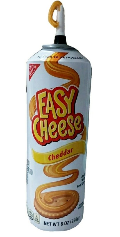 NABISCO EASY CHEESE CHEDDAR SPREADABLE NO NEED TO REFRIGERATE 2 PKS gallery