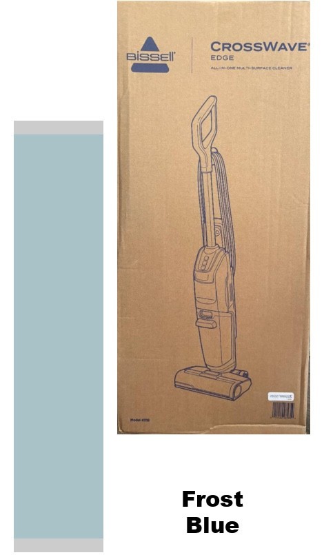 **Bissell CrossWave Edge Wet/Dry Vacuum with Extra Formula - Frost Blue - NEW! gallery