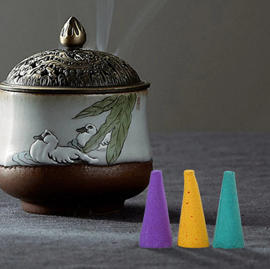 5-Pack 300pcs Backflow Incense Cones – Multi-Scented for Relaxation & Decor gallery