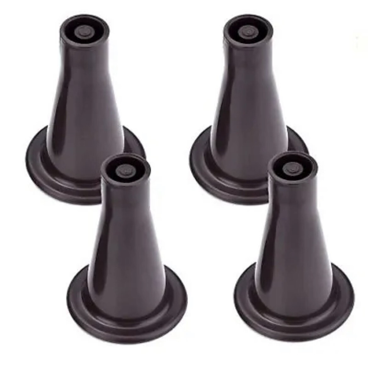 4 Pack Plastic Bed Frame Glide Legs - Replace Wheels - Replacement Feet for Bed gallery