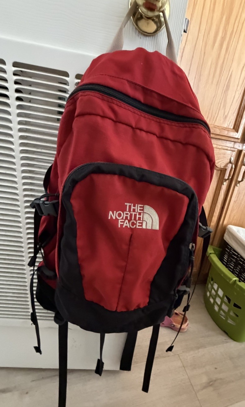 The North Face Hotshot  Red Hiking Backpack