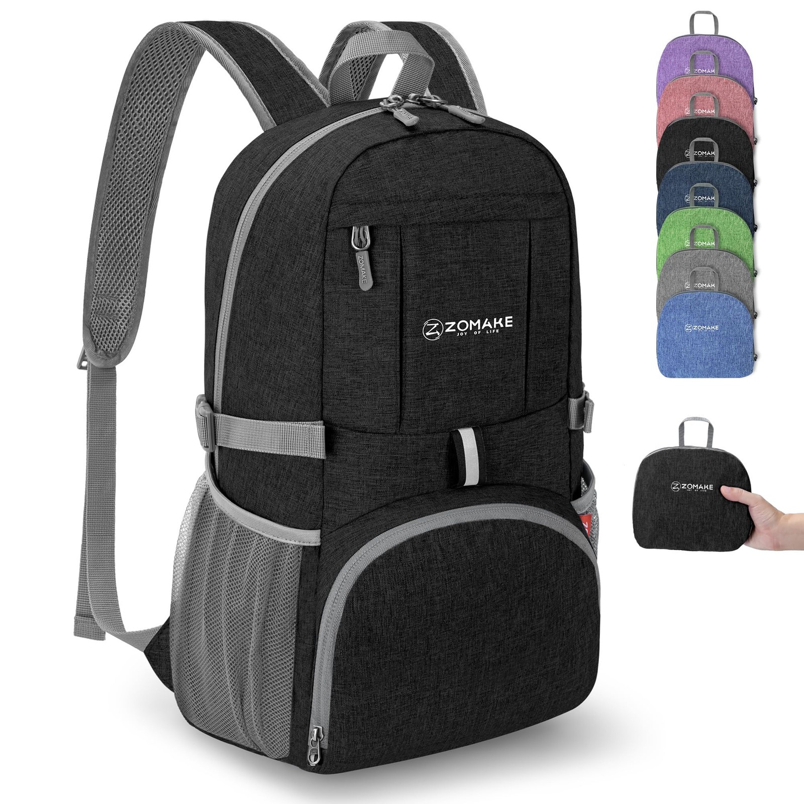 Ultra Lightweight Packable Backpack 25L,Small Foldable Backpacks Hiking Water...