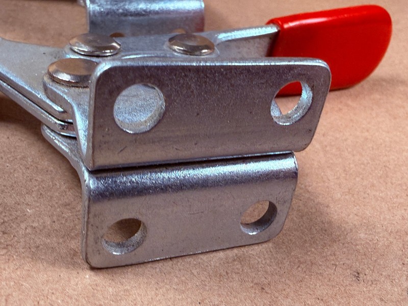2 types - Horizontal Quick-Release Toggle Clamp, 500 lbs 225D 12130 gallery