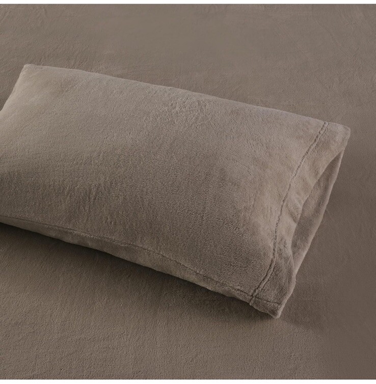 Sleep Philosophy True North Soloft Plush Bed Sheet Set, Wrinkle Resistant, Wa... gallery
