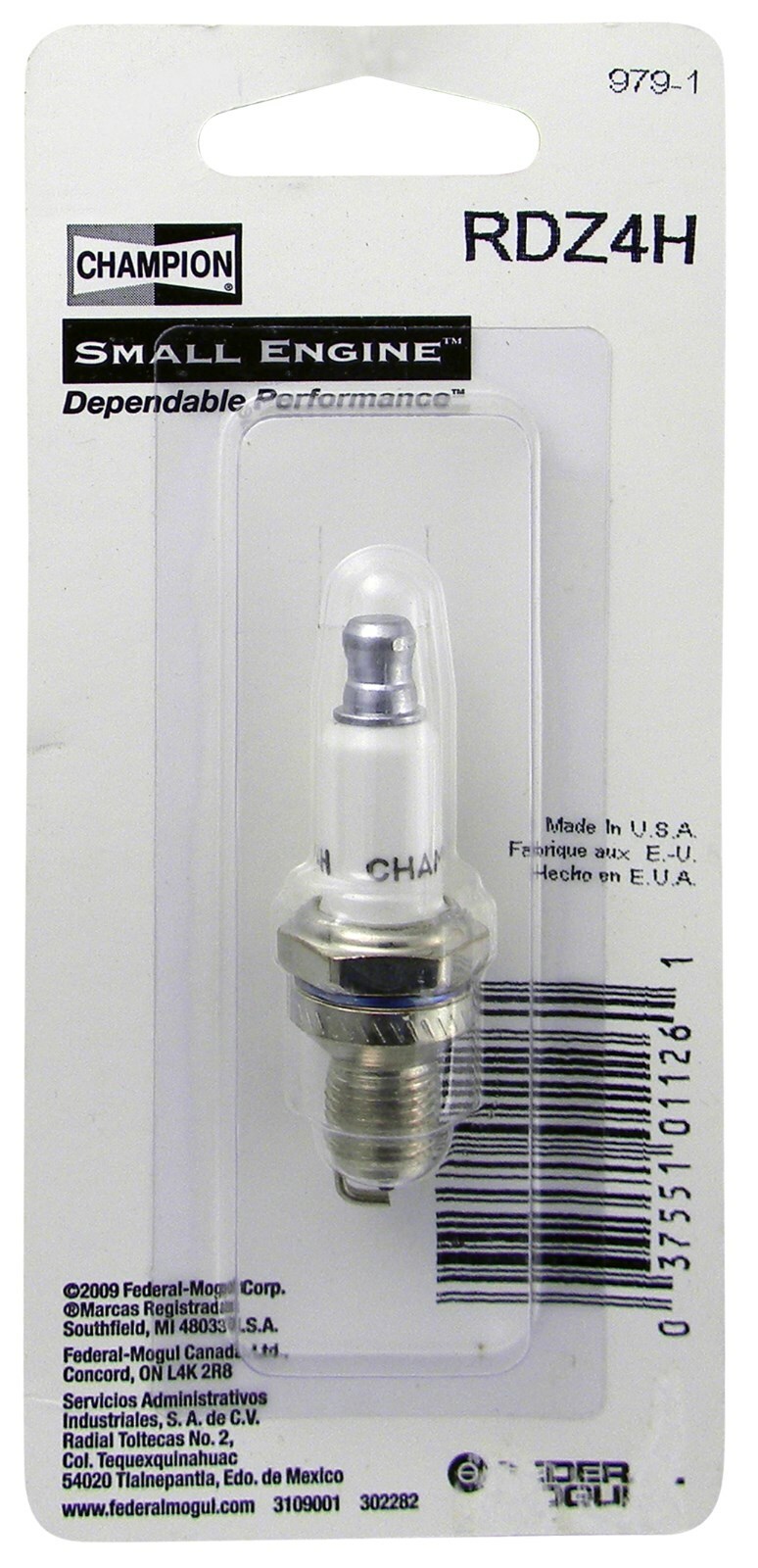 Champion Genuine OEM Replacement Spark Plug RDZ4H gallery