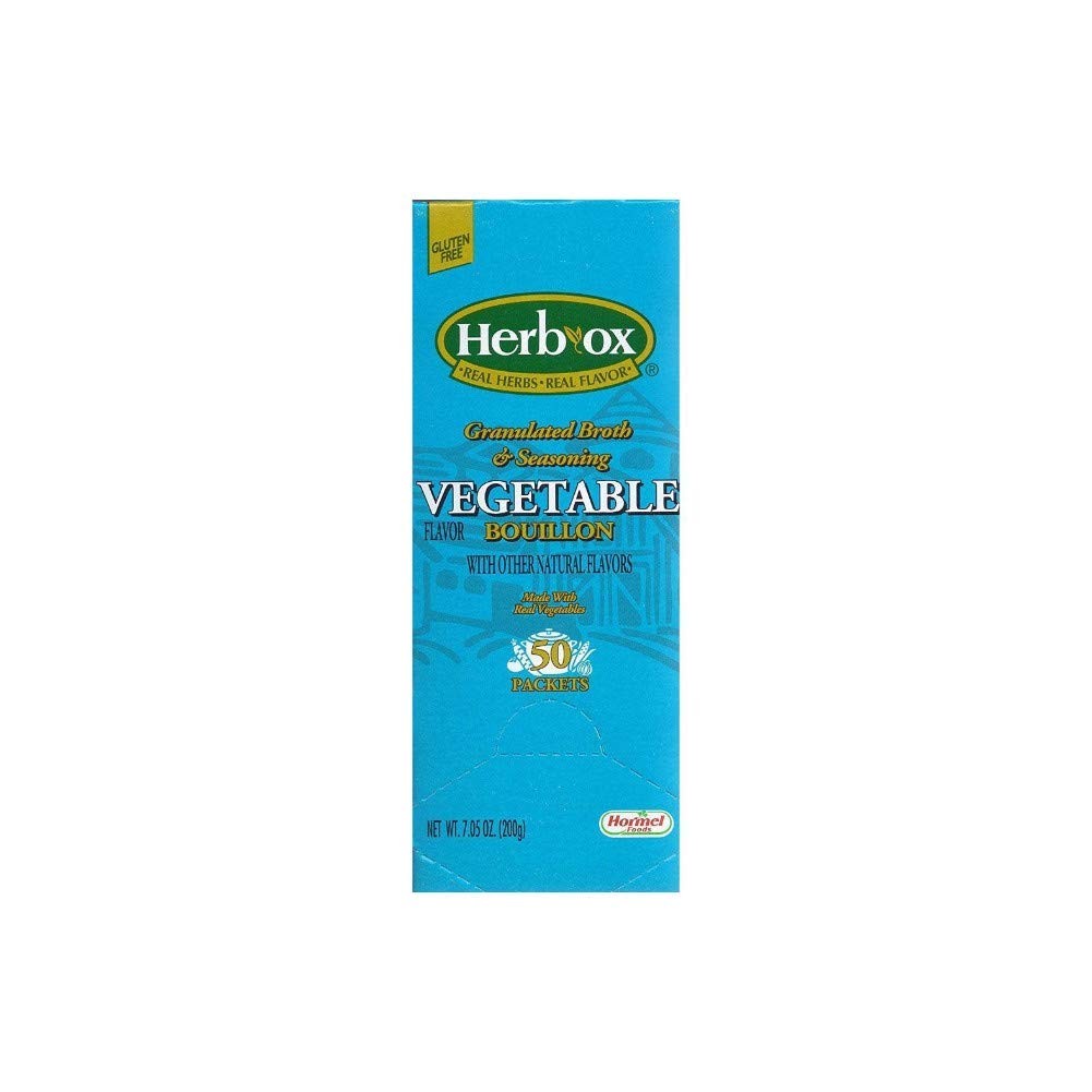 Hormel Herb Ox Vegetable Bouillon 50 Packets 0.14 Ounce (Pack of 50) gallery