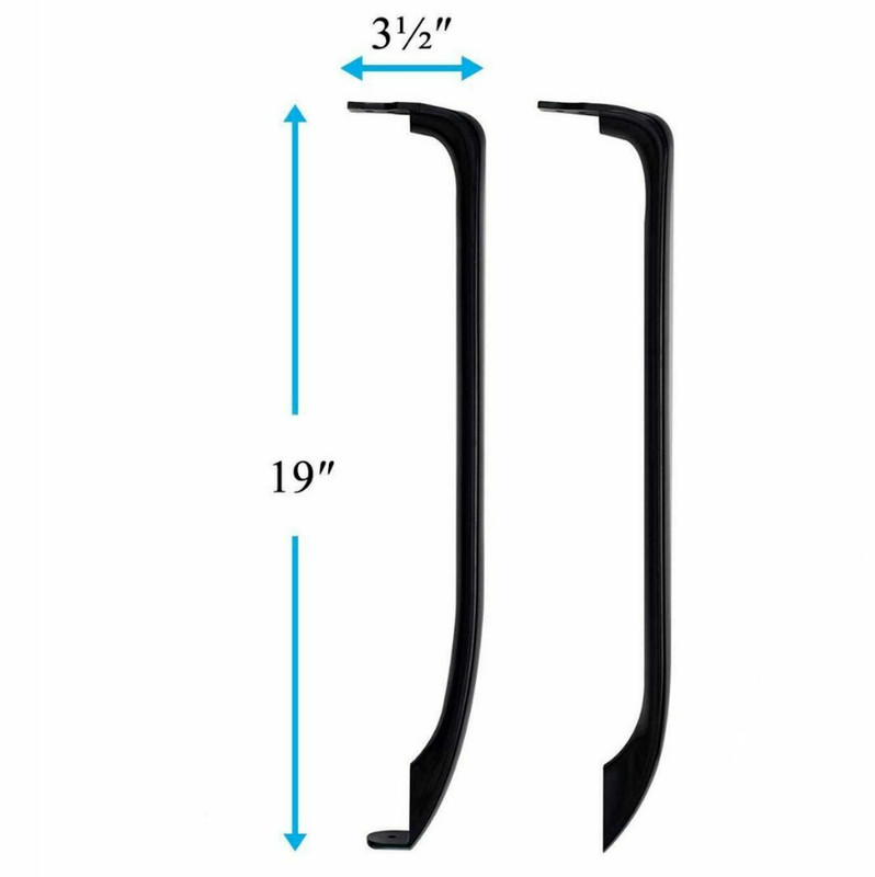 Freezer Refrigerator Door Handle Kit WR12X22183 For GE GTH18GBDCRBB GTH18GCDDRBB gallery
