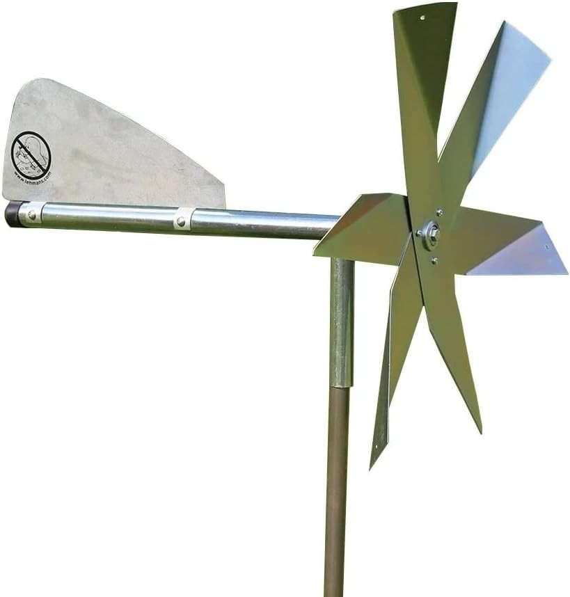 Mole Chasing Humane Deterrent Windmill Covers 20,000 Feet Using Vibrations from gallery