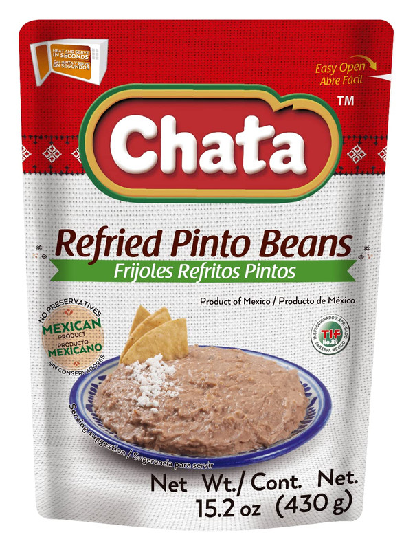 Refried Pinto Beans Pouch | Practical + Delicious | Ready-To-Eat | No Preservati gallery