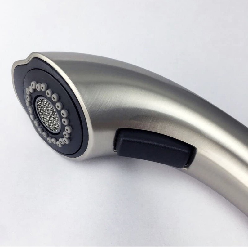 Bathroom Kitchen Sink Pull down Faucet Pull-Out Spray Head Tap Sprayer Nozzel BN gallery
