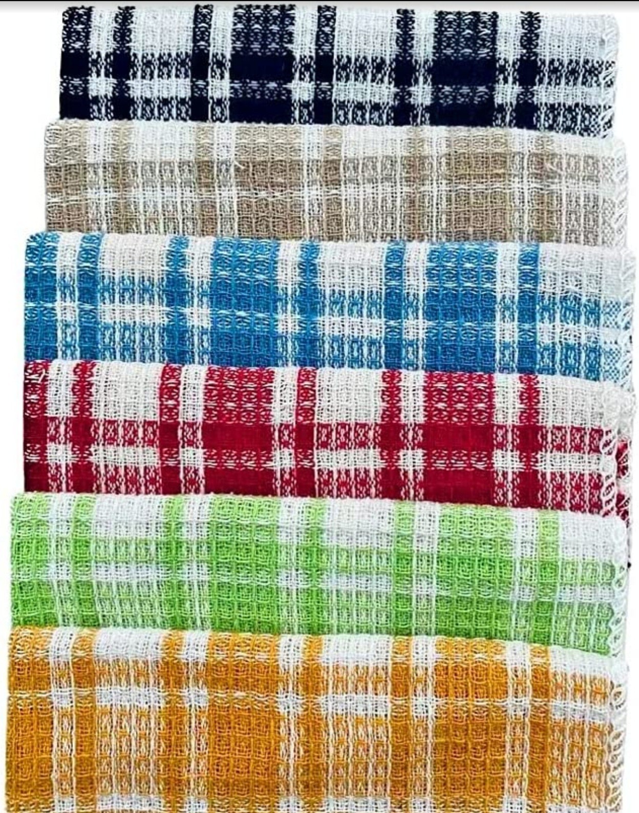 Kitchen Dish Cloths 100% Cotton Super Cleaning Cloth Towel 12x12 Pack Of 24 gallery