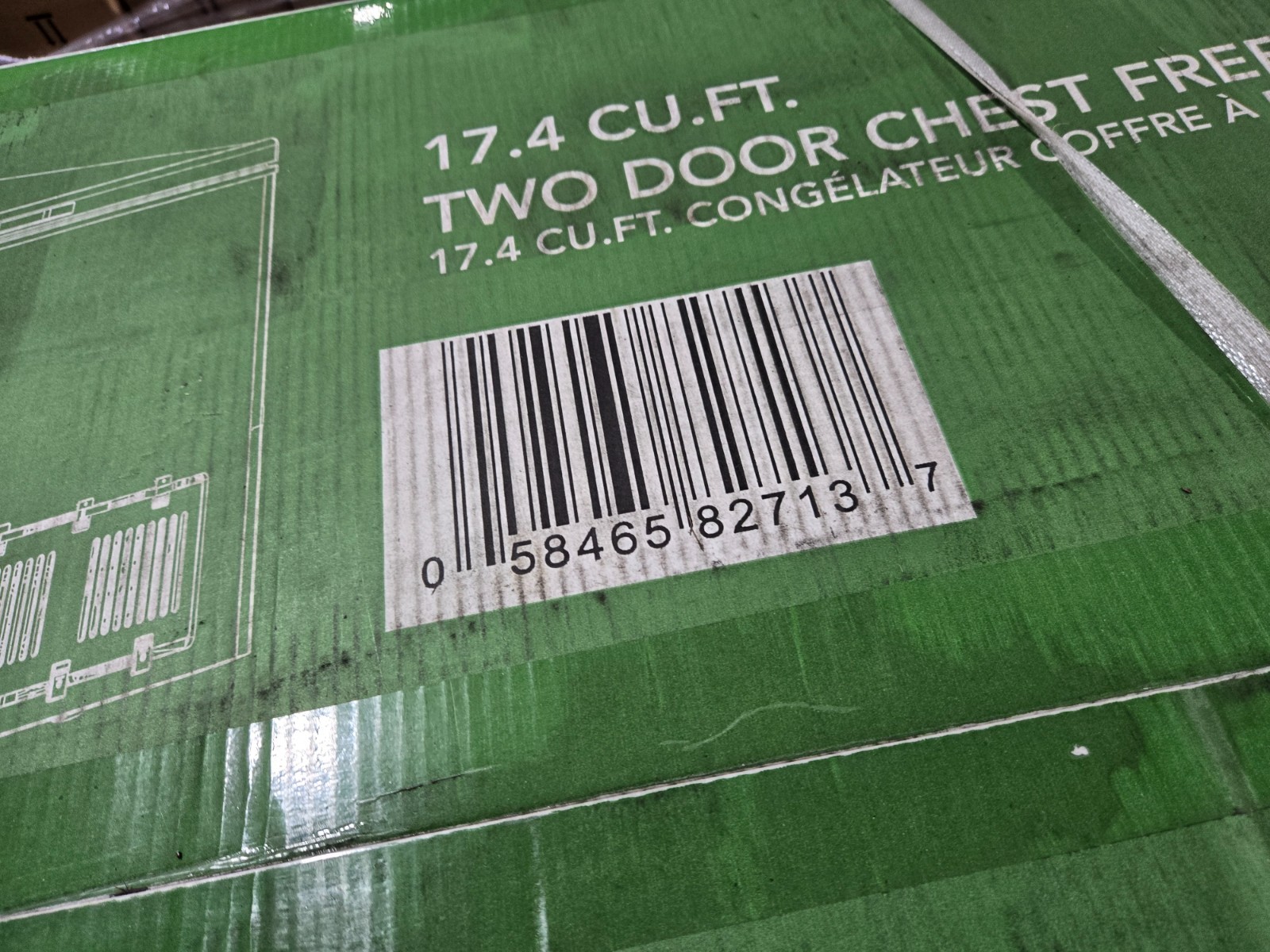 Hamilton Beach 17.4cu ft Two Door Chest Freezer gallery