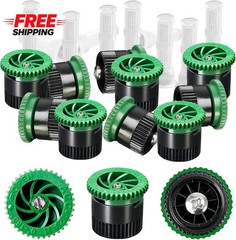 10 Pieces Variable Arc Nozzle, Pop-Up Sprinkler Heads Replacement Compatible wit