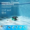 YOPOOL Cordless Robotic Pool Cleaner 100-Min Flat-Bottom Pools to 860 Sq.Ft gallery