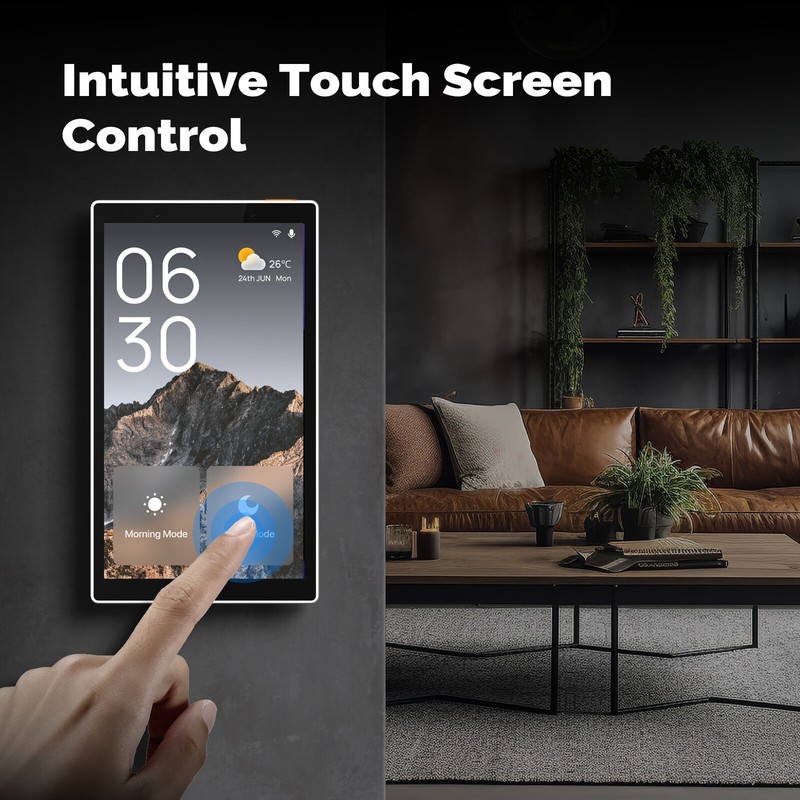 MOES WiFi&Zigbee Smart Switch Touchscreen Panel Alexa Built-in Voice&APP Control gallery