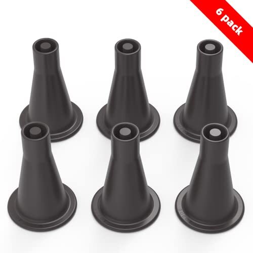 6 Pack Plastic Bed Frame Feet That Replace Wheels on Bed Frame for Stationary gallery