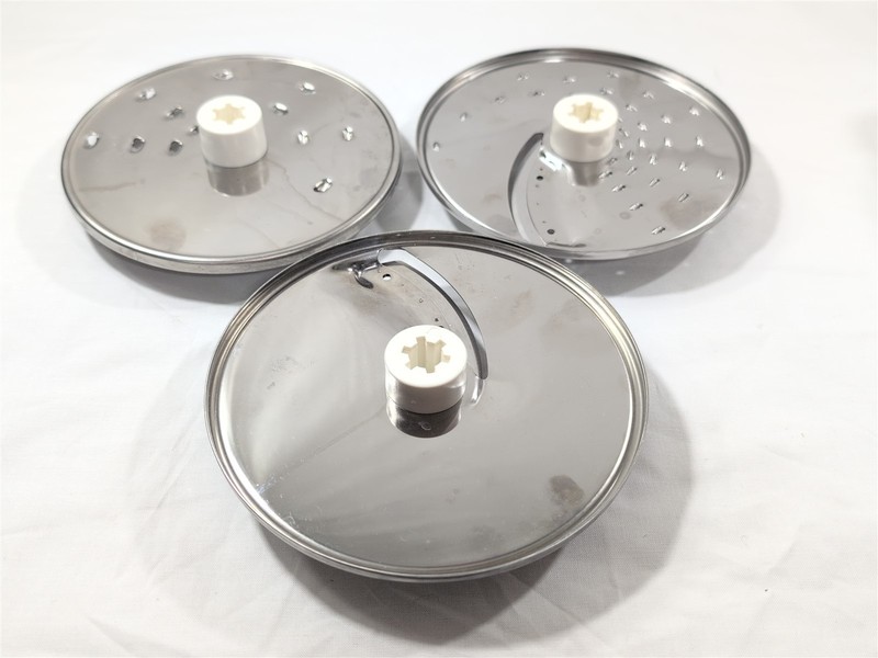 3 Disk Blade Set Slice & Shred KitchenAid Food Processor KFP600 Parts Only gallery