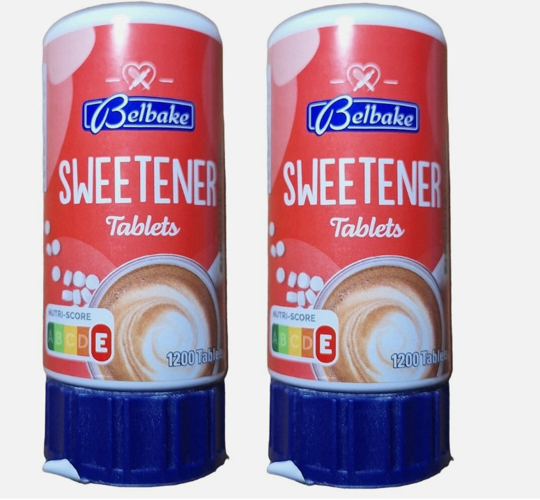 2 x Belbake Low Calorie Sweeteners Tablets 72g NEW - 1 x Pack of 1200 Tablets gallery