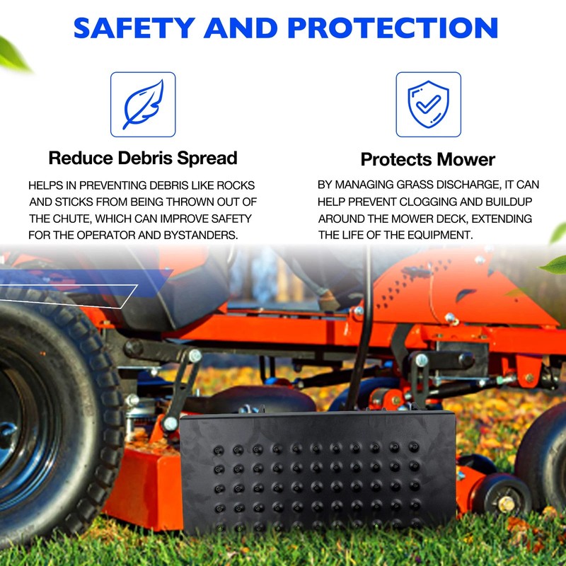 Advanced Chute Blocker System Fits Most ZT Toro Mowers ACS6000ULS 088-6003-00 gallery
