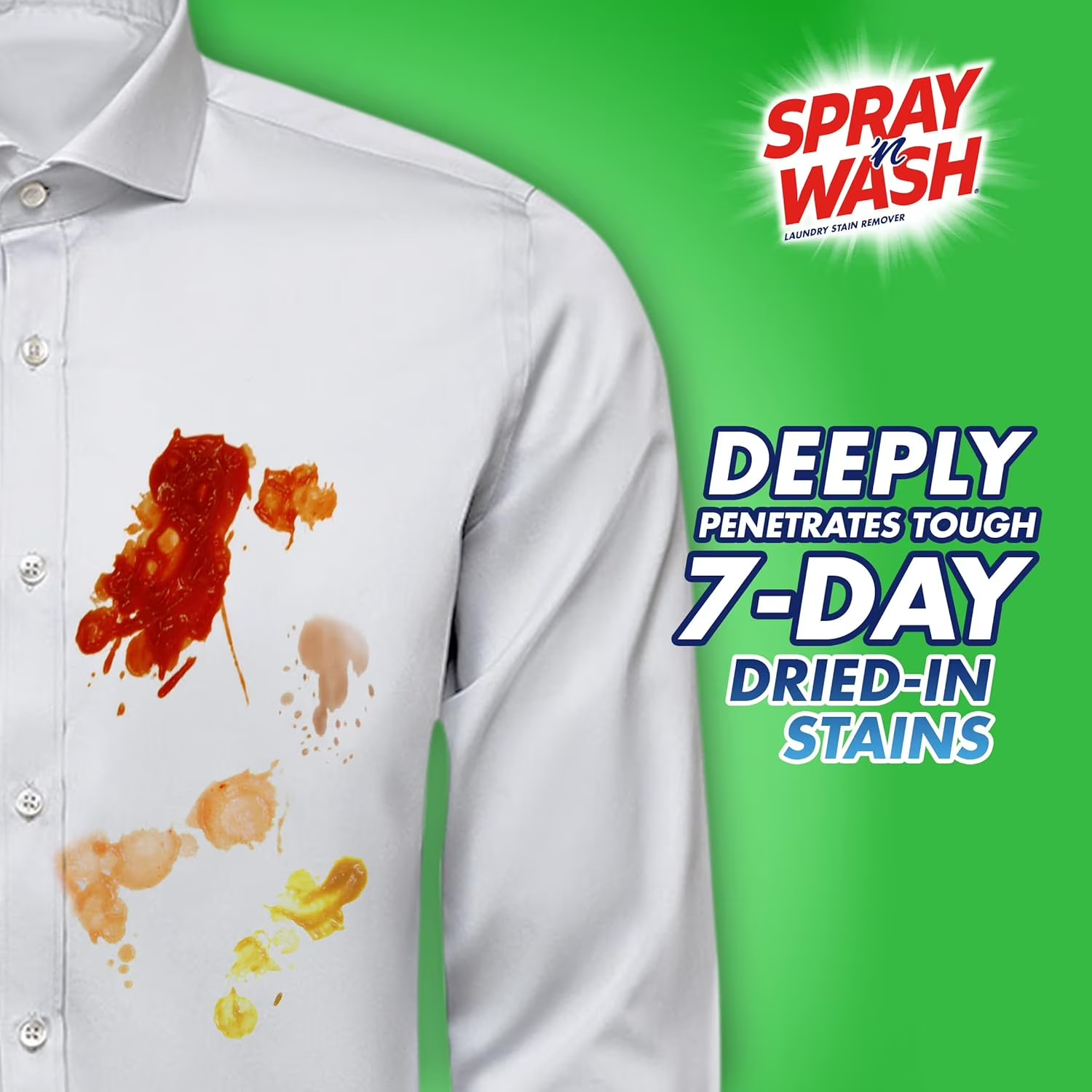 Spray 'n Wash Max, Laundry Stain Remover Gel Stick, 6.7 oz Bottle- Free Shipping gallery