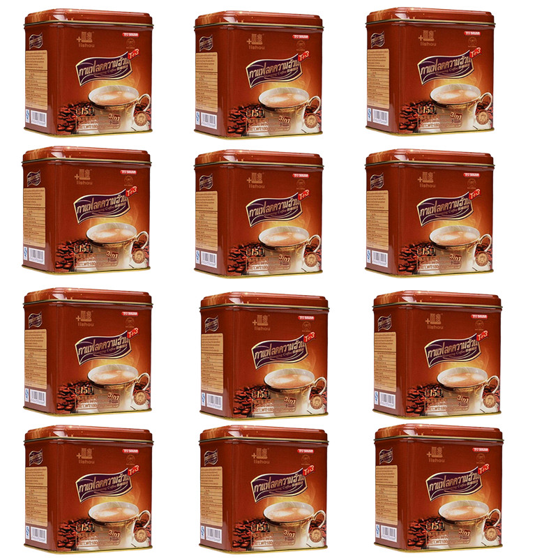 12 x 15 sacs Authentic 3 in 1 Instant Coffee Natural Fat Burn DHL Fast Shipping gallery