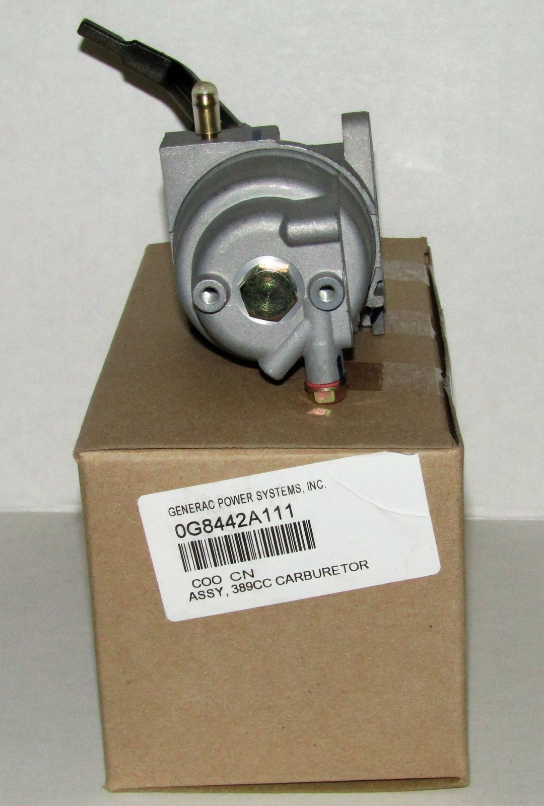 NEW GENERAC POWER SYSTEMS 389CC CARBURETOR ASSEMBLY PART NO. 0G8442A111 gallery