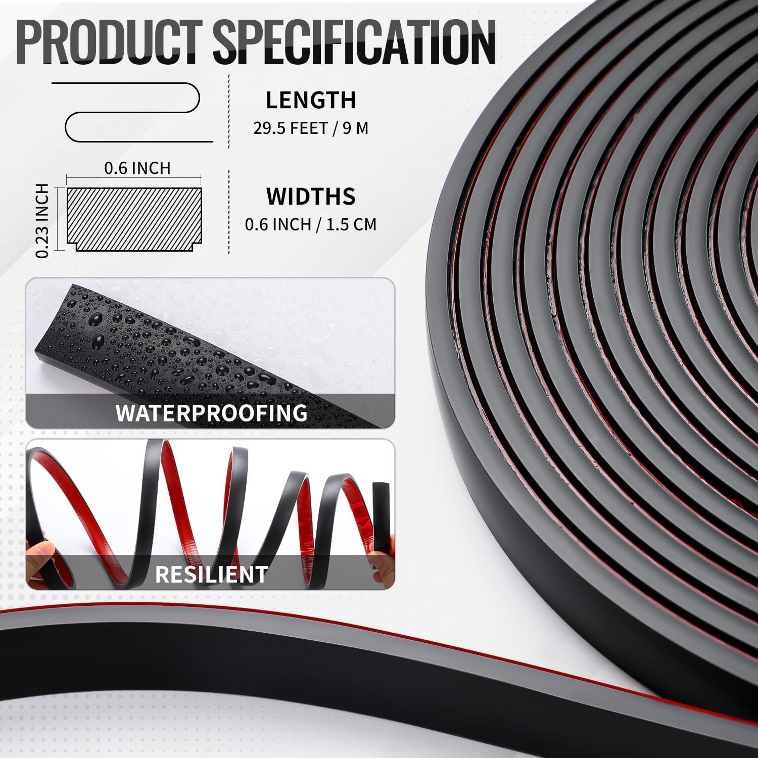 59 Ft Window Grille Inserts Grid Kit, Self-Adhesive Peel and Stick Trim Moldi... gallery
