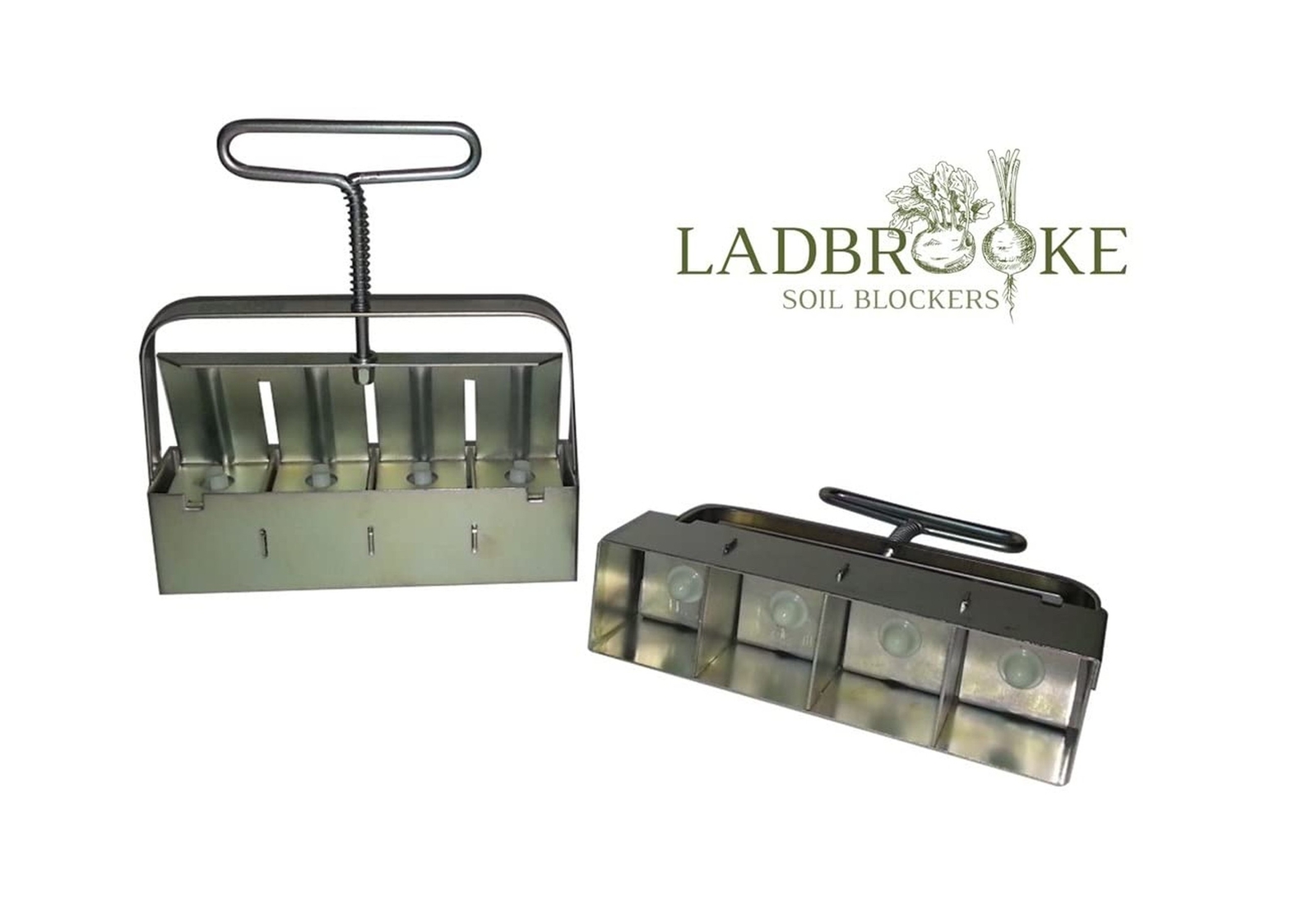 Ladbrooke Genuine Soil Block Maker - Mini 4 Hand Held - Most Popular Soil Blo... gallery