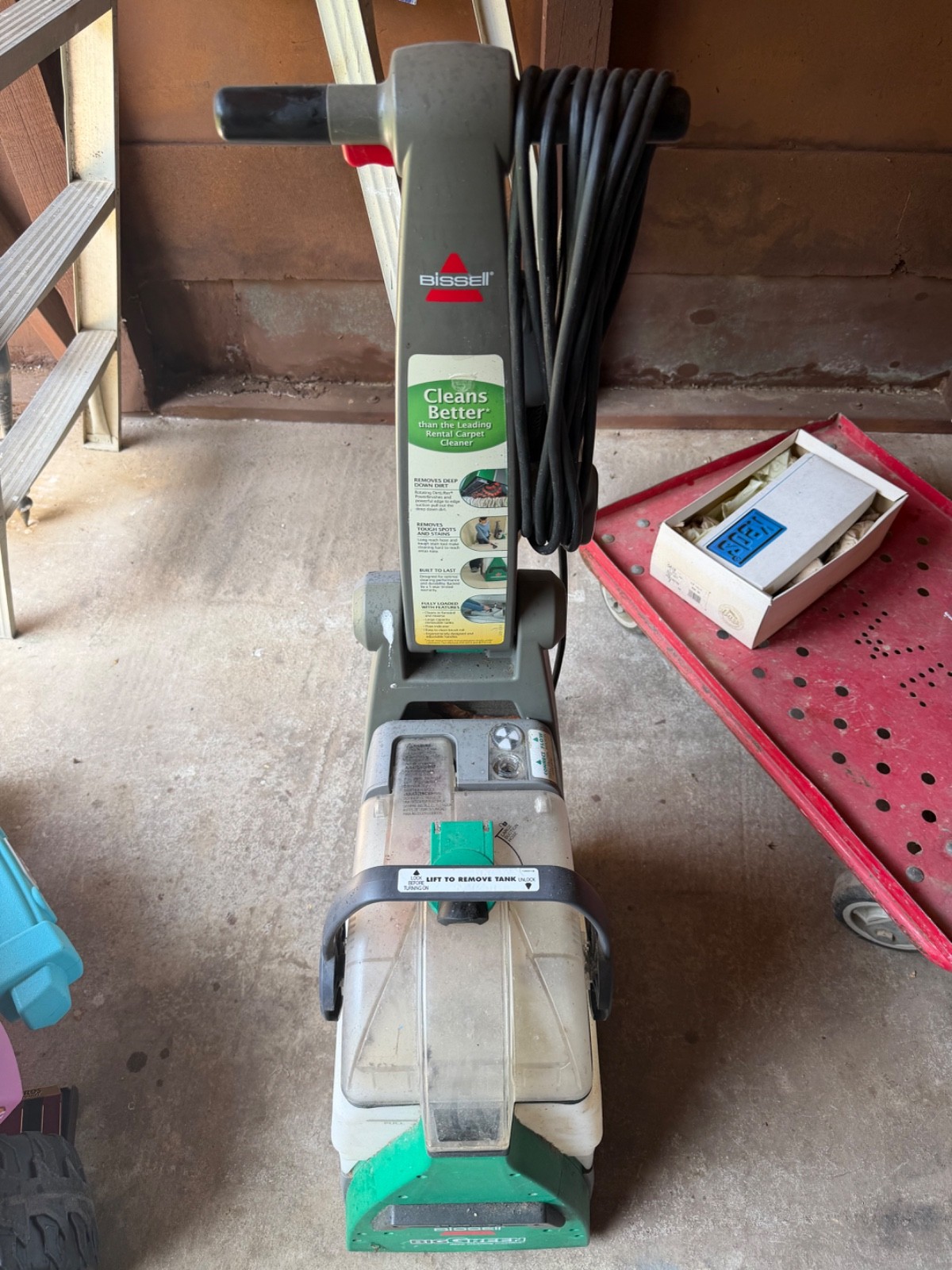 BISSELL Big Green Carpet Cleaner Machine Corded Green Gray Carpet Cleaning gallery